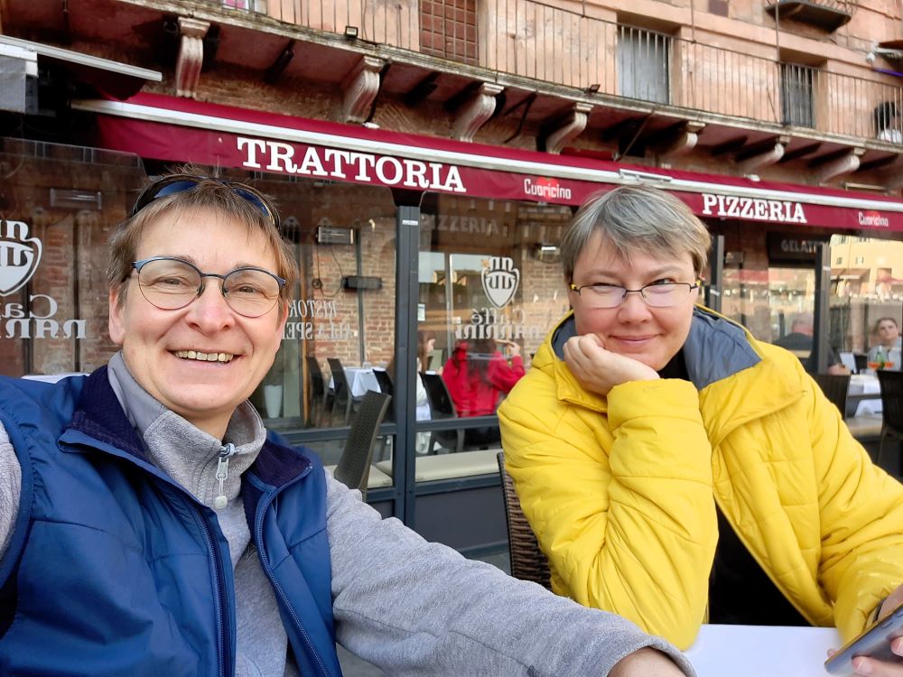 Trattoria auf dem Piazza del Campo in Siena