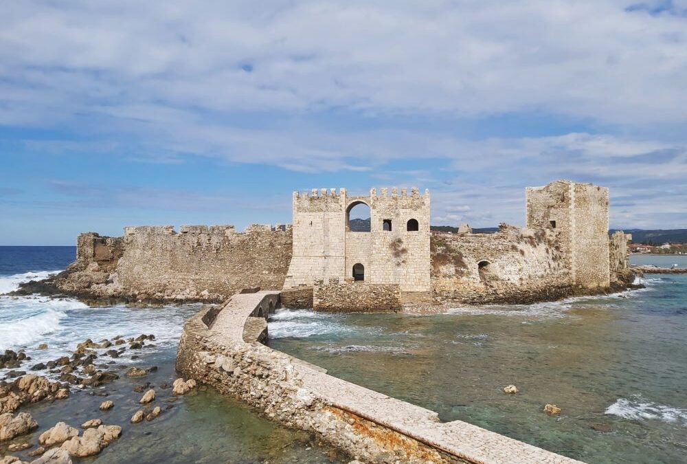 Festung und Fluten in Methoni