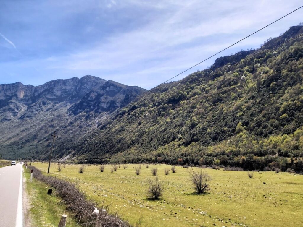 Albanien Benje Thermalquellen