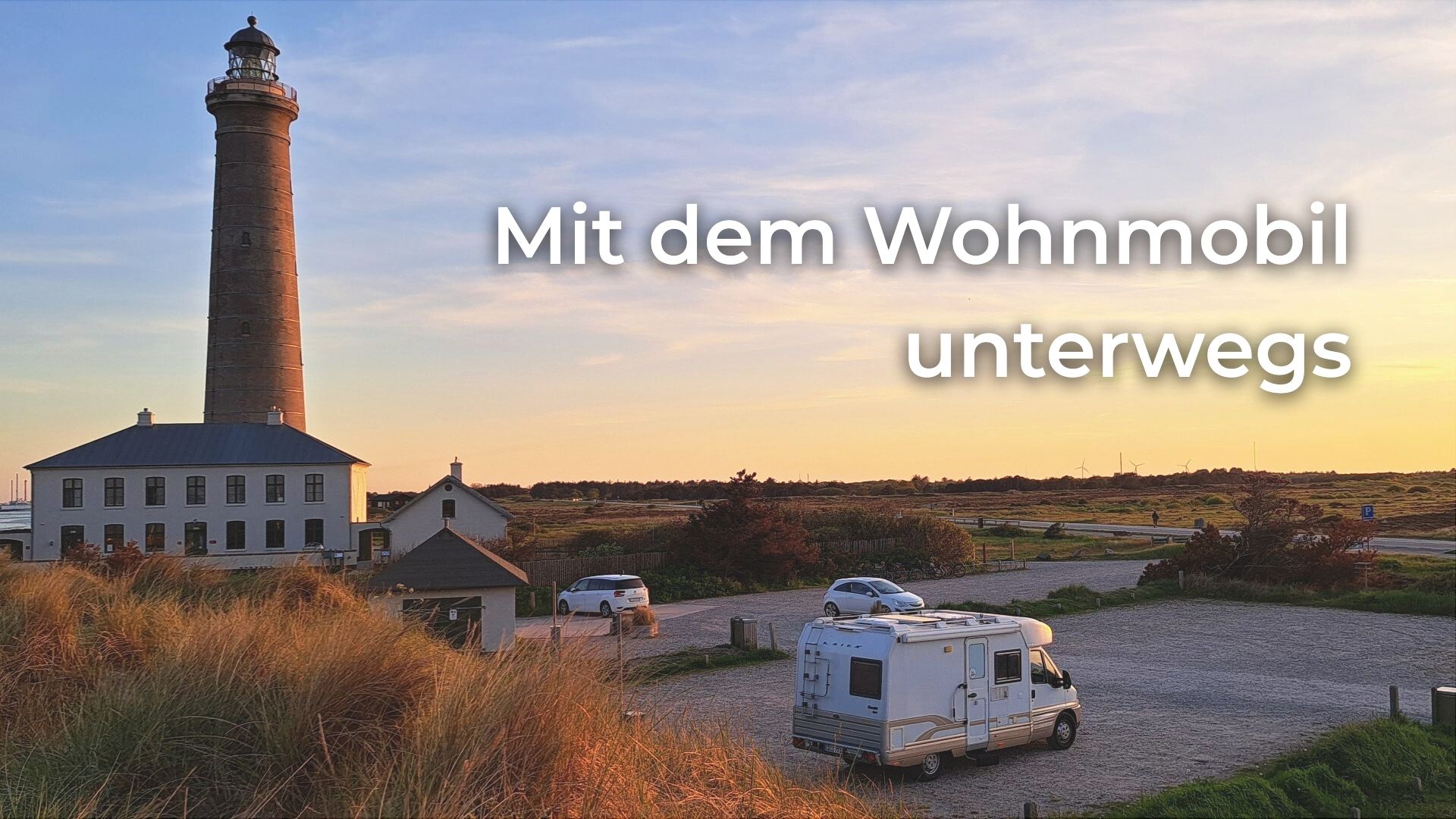 mit dem wohnmobil unterwegs frei stehen in daenemark