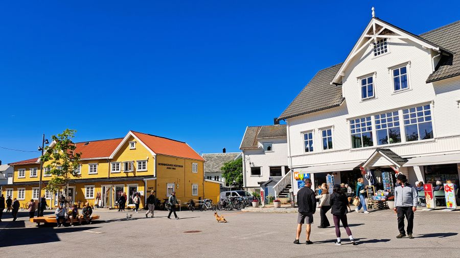 Zentrum von Henningsvær