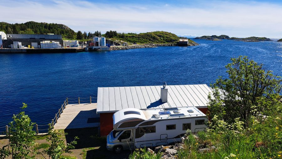 Wohnmobil in Henningsvær