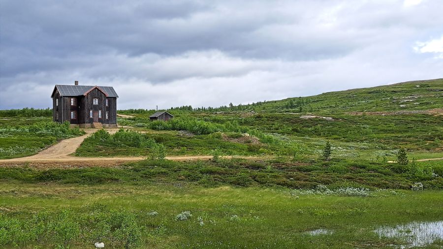 Historisches Wohnhaus für leitende Angestellte im Bergbaugebiet Storwartz