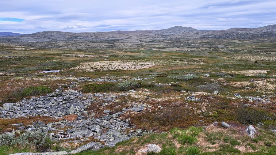 die Hochebene des Ringebufjellet in Norwegen