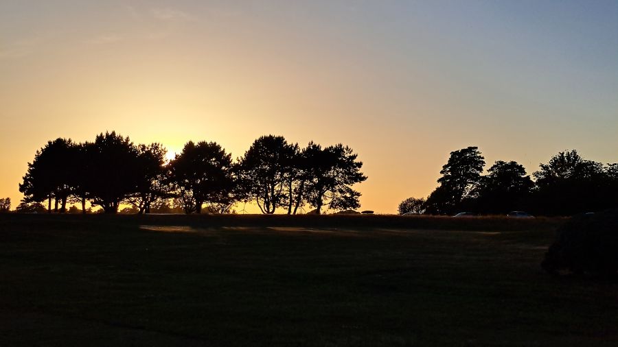 Sonnenuntergang bei Trelleborg in Schweden